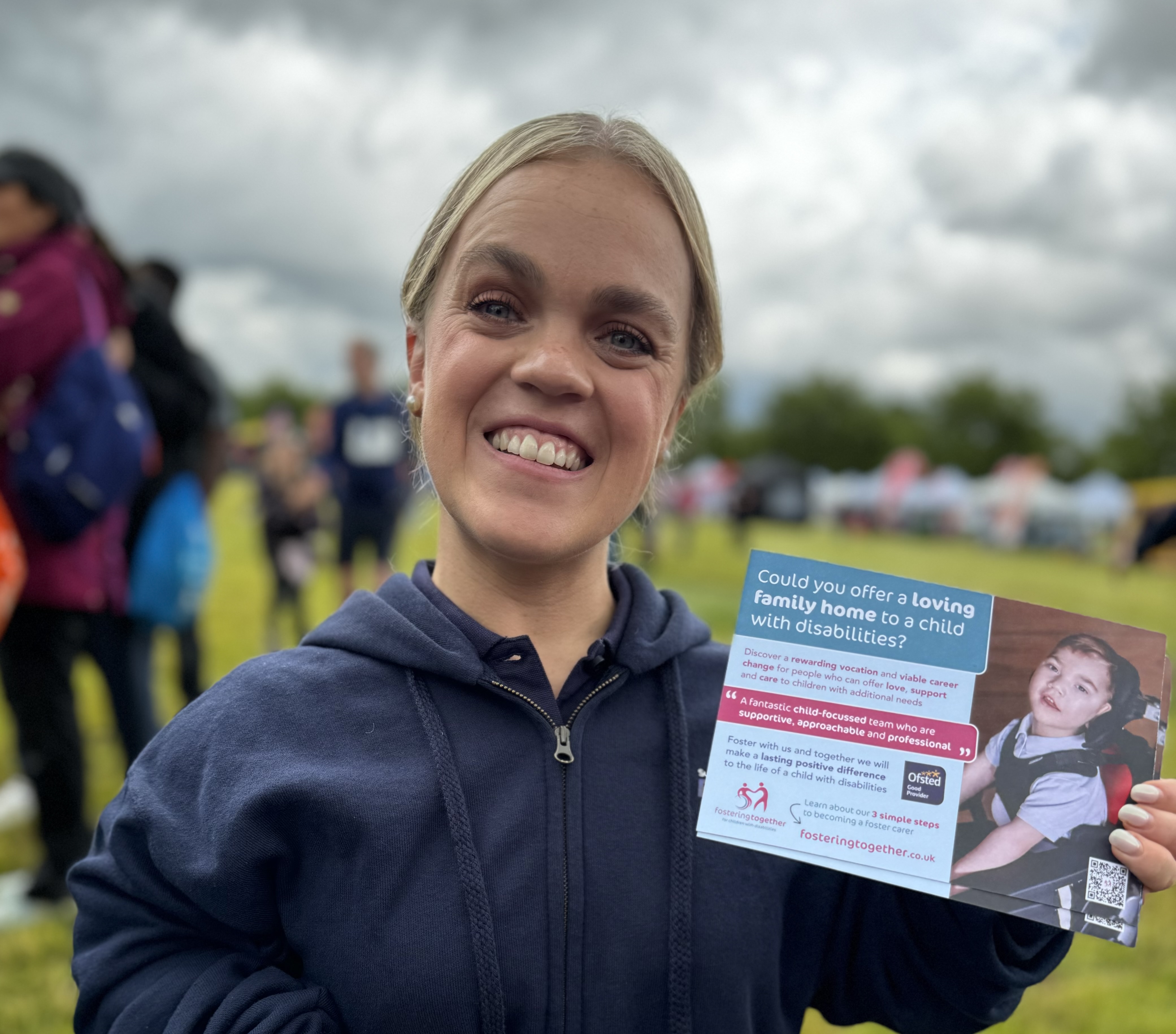 Meeting Paralympian Ellie Simmonds!