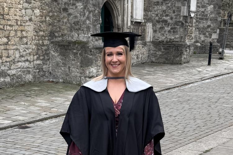 Rachael's Social Work Graduation