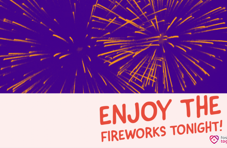 Enjoy Fireworks Tonight with a young person with disabilities!
