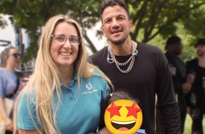 Meeting Peter Andre!