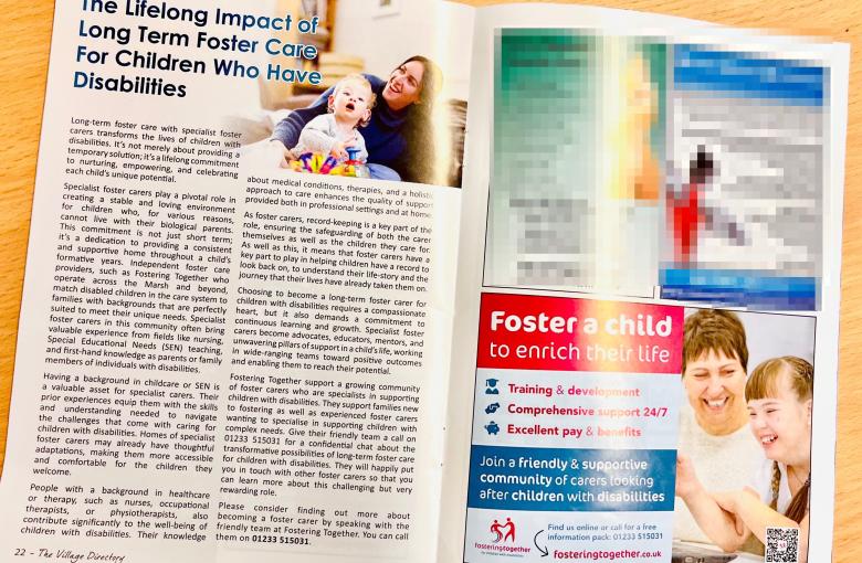 An article in the Village Directory