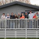 Our team at the holiday lodge
